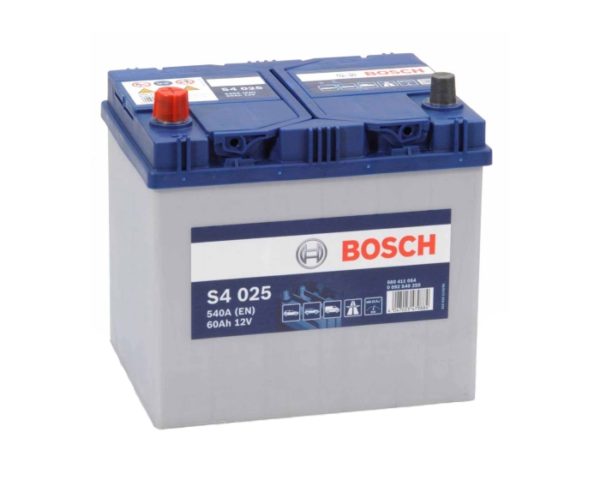 Купить аккумулятор в Воронеже Bosch S4 025 60 А/ч п.п. азиатский тип