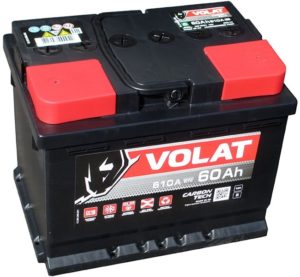 Купить аккумулятор Volat 60 А/ч прямая полярность в Воронеже