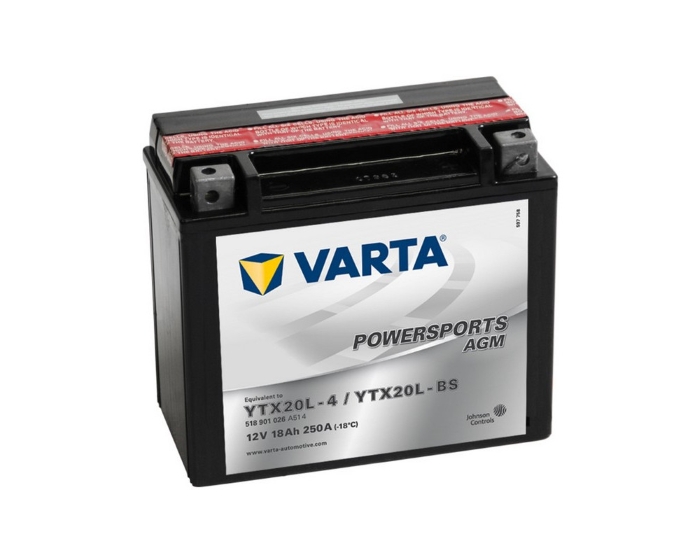Мото аккумулятор купит в Воронеже Varta Powersports AGM YTX20L-BS