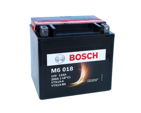Мото аккумулятор в Воронеже Bosch M6 018 YTX14-BS AGM 12 А/ч купить