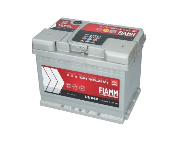 Купить аккумулятор в Воронеже FIAMM Titanium Pro L264P 64 А/ч