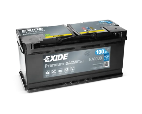 Аккумулятор Exide Premium EA1000 100 А/ч купить в Воронеже
