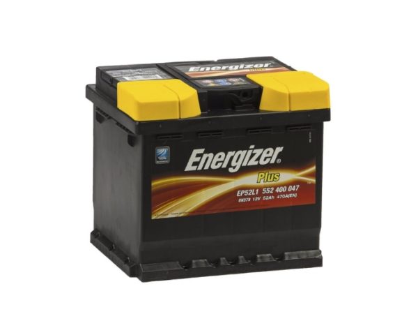 Автомобильный аккумулятор Energizer Plus 52 А/ч