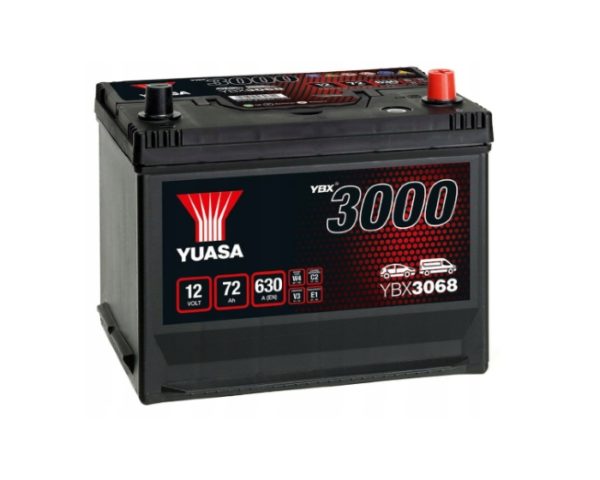 Японский аккумулятор Yuasa YBX3068 (85D26L) 72 А/ч купить в Воронеже