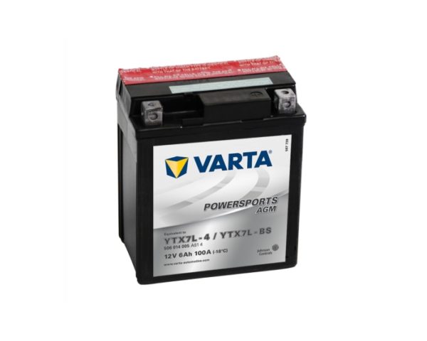 Мото аккумулятор Varta Powersports YTX7L-BS AGM 6 А/ч в Воронеже купить
