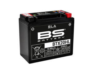 Аккумулятор для квадроцикла, мотоцикла BS Battery BTX20HL (YTX20HL) AGM 18.9 А/ч в Воронеже в наличии