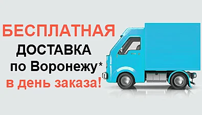 Бесплатная доставка АКБ по Воронежу