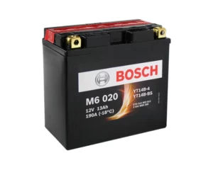Мото аккумулятор Bosch M6 020 (YT14B-BS) AGM 12 А/ч в Воронеже купить