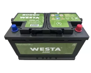 Аккумулятор WESTA AGM Start-Stop 80 А/ч о.п. купить в Воронеже