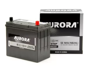 Аккумулятор AURORA EFB N55 (70B24L) 45 купить в Воронеже