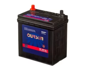 Аккумулятор OURSUN MF 40B19L емкостью 38 А/ч с тонкими клеммами в Воронеже