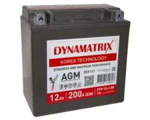 Дополнительный аккумулятор DYNAMATRIX DEK131 AGM 12 А/ч в Воронеже купить