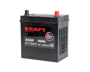 Аккумулятор KRAFT Asia для VOYAH FREE AGM 40 А/ч в Воронеже купить